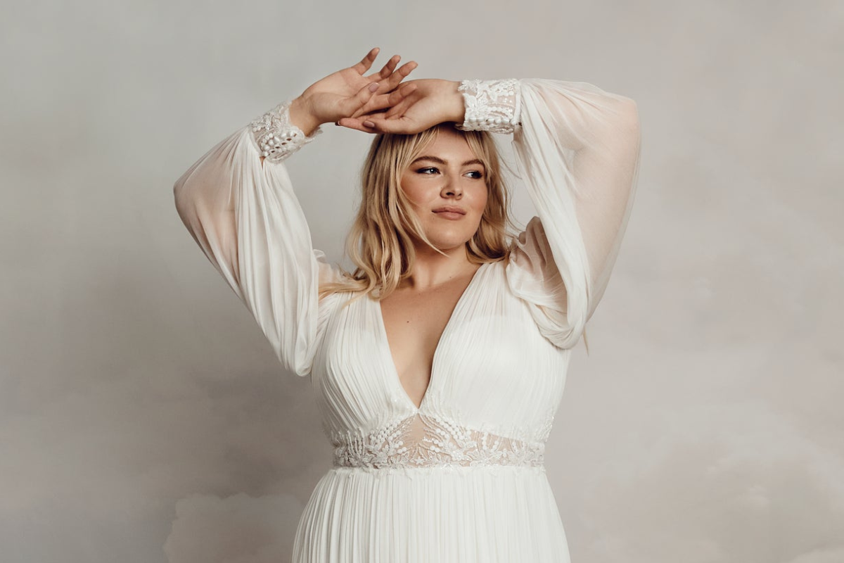 Curvy brides in January