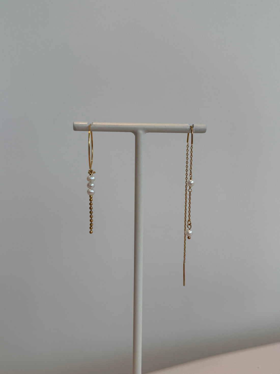 N°9 + N°3 assymmetrische set Jules Jewels x Luv Bridal