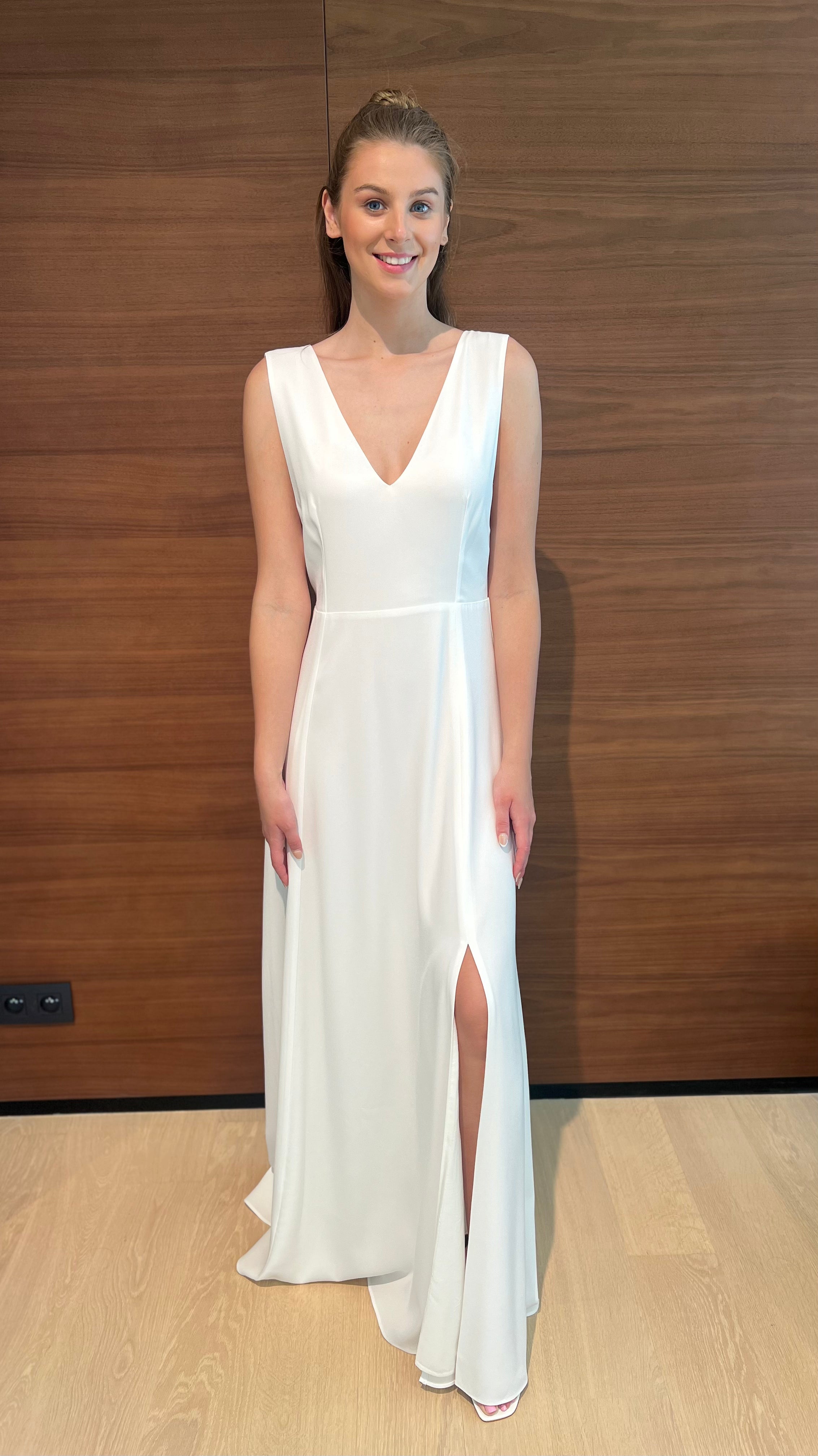 Robe maelle blanche SA