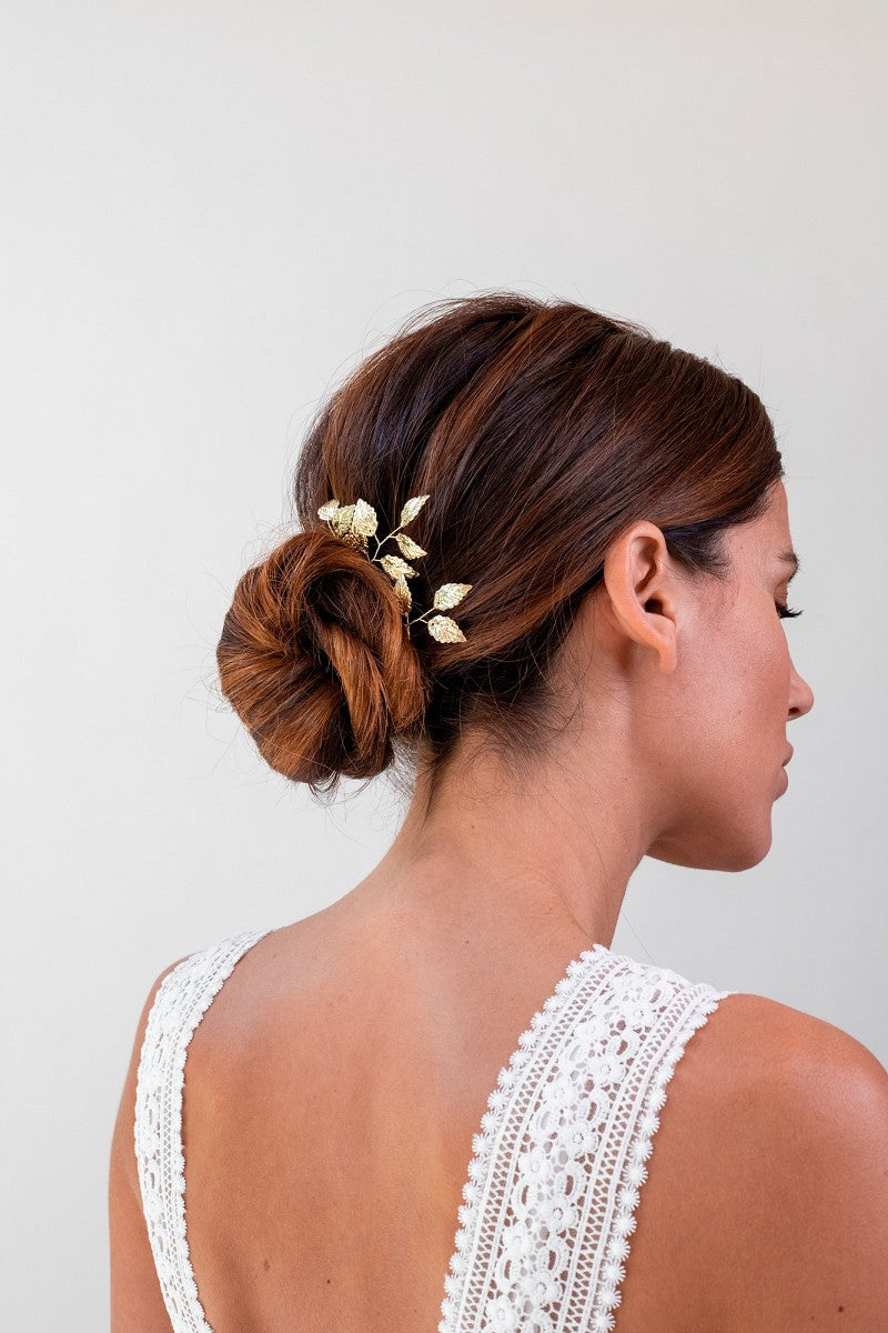 Petal hair pins