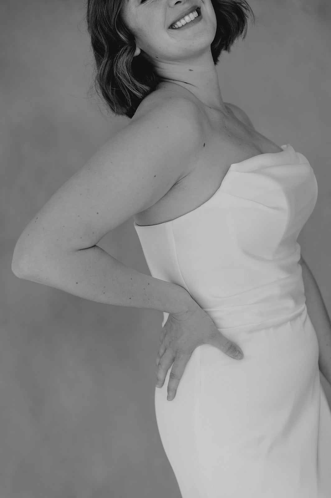 Artemide gown detachable hanging sleeves