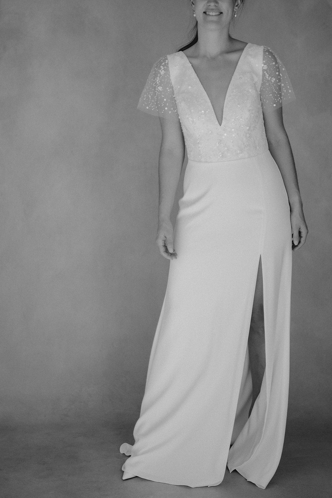 Nafi sequins gown
