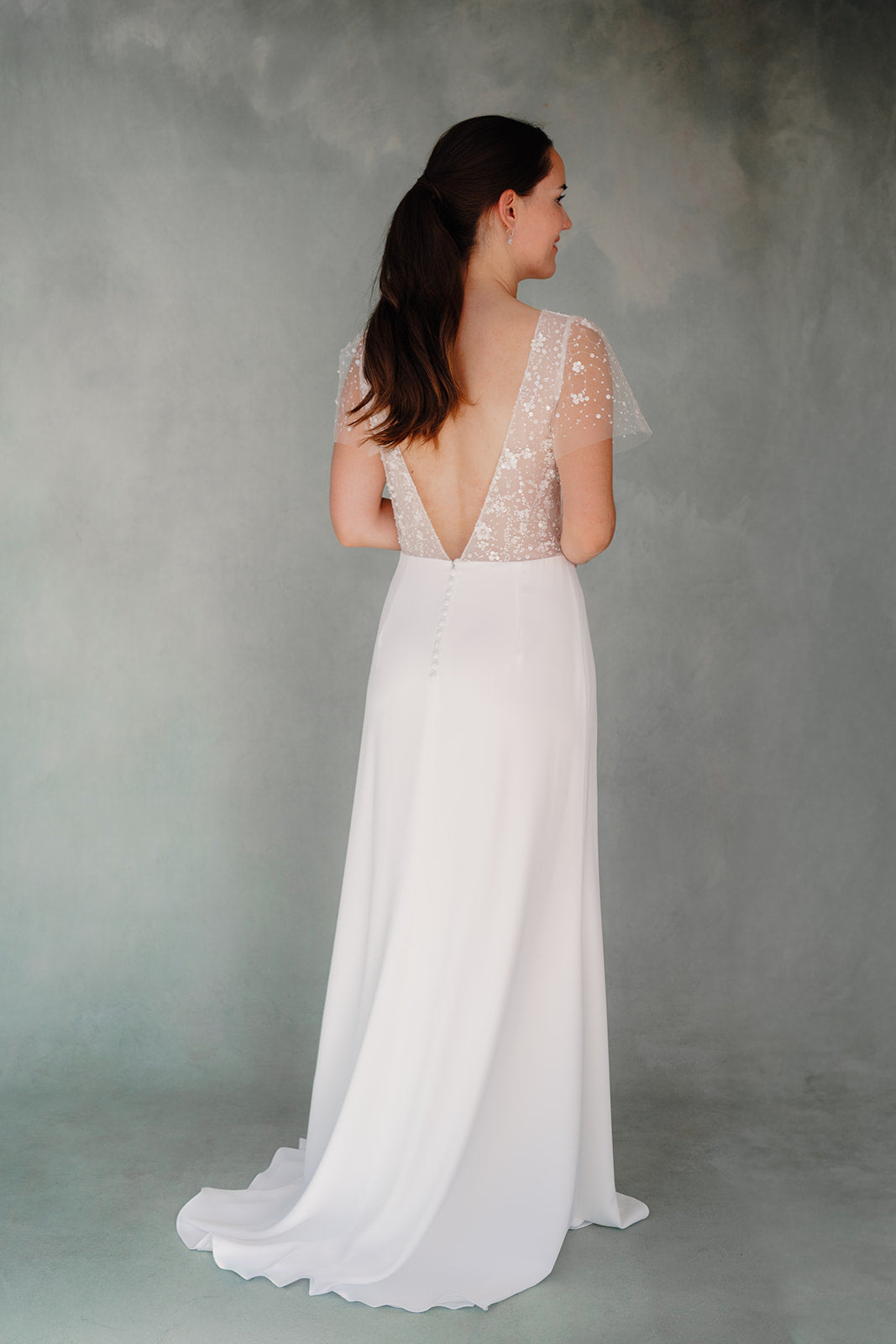 Nafi sequins gown