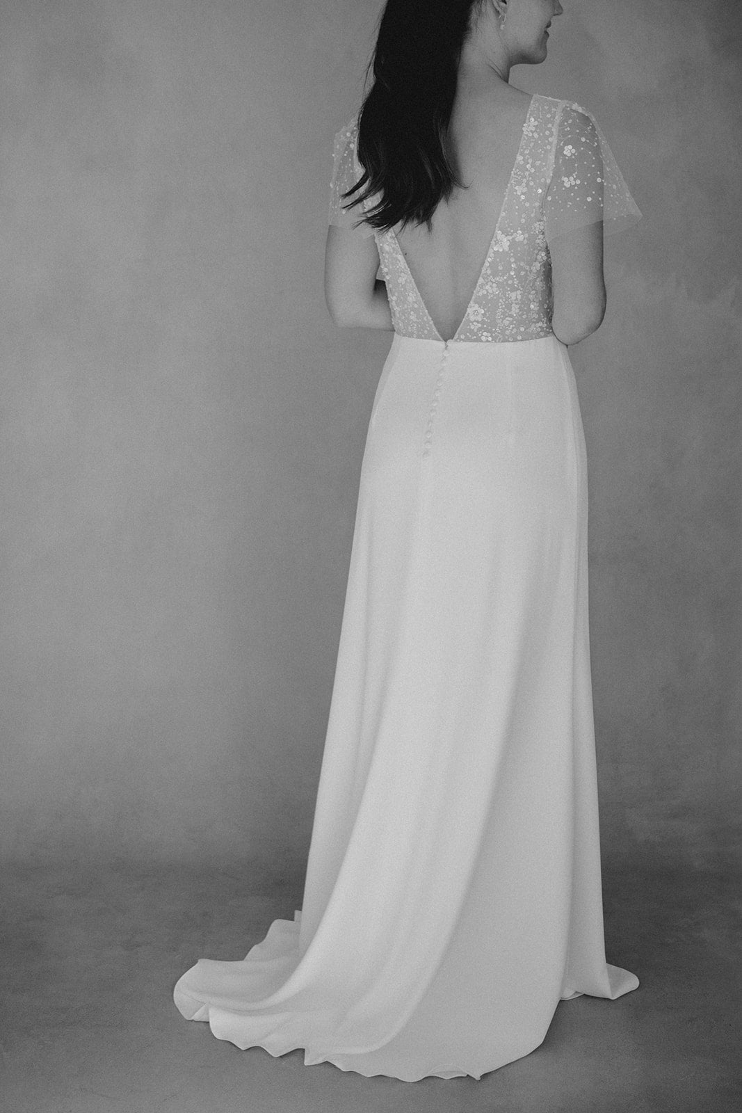 Nafi sequins gown