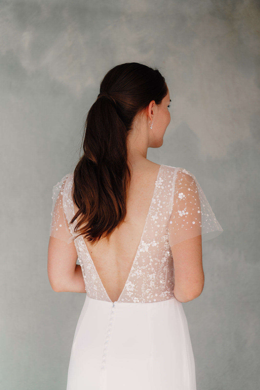 Nafi sequins gown