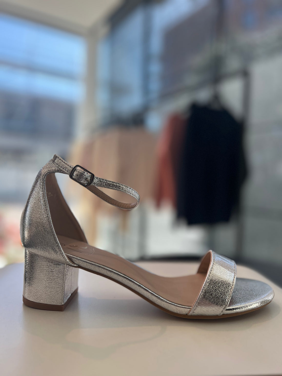 Bridal Sandaal Zilver Laag