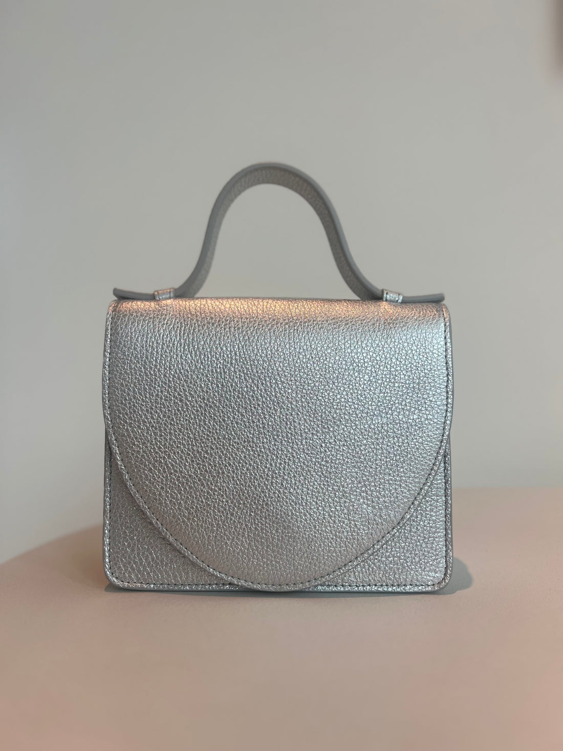 Micro briefcase silver