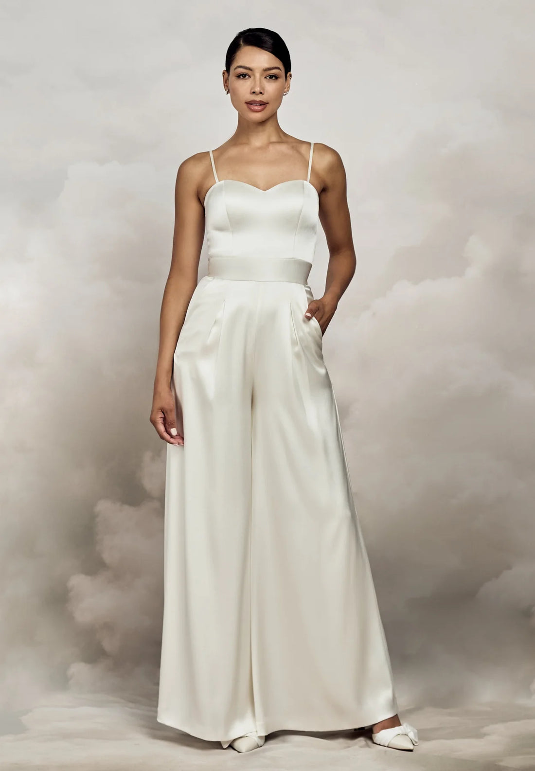 Ryo Jumpsuit satin