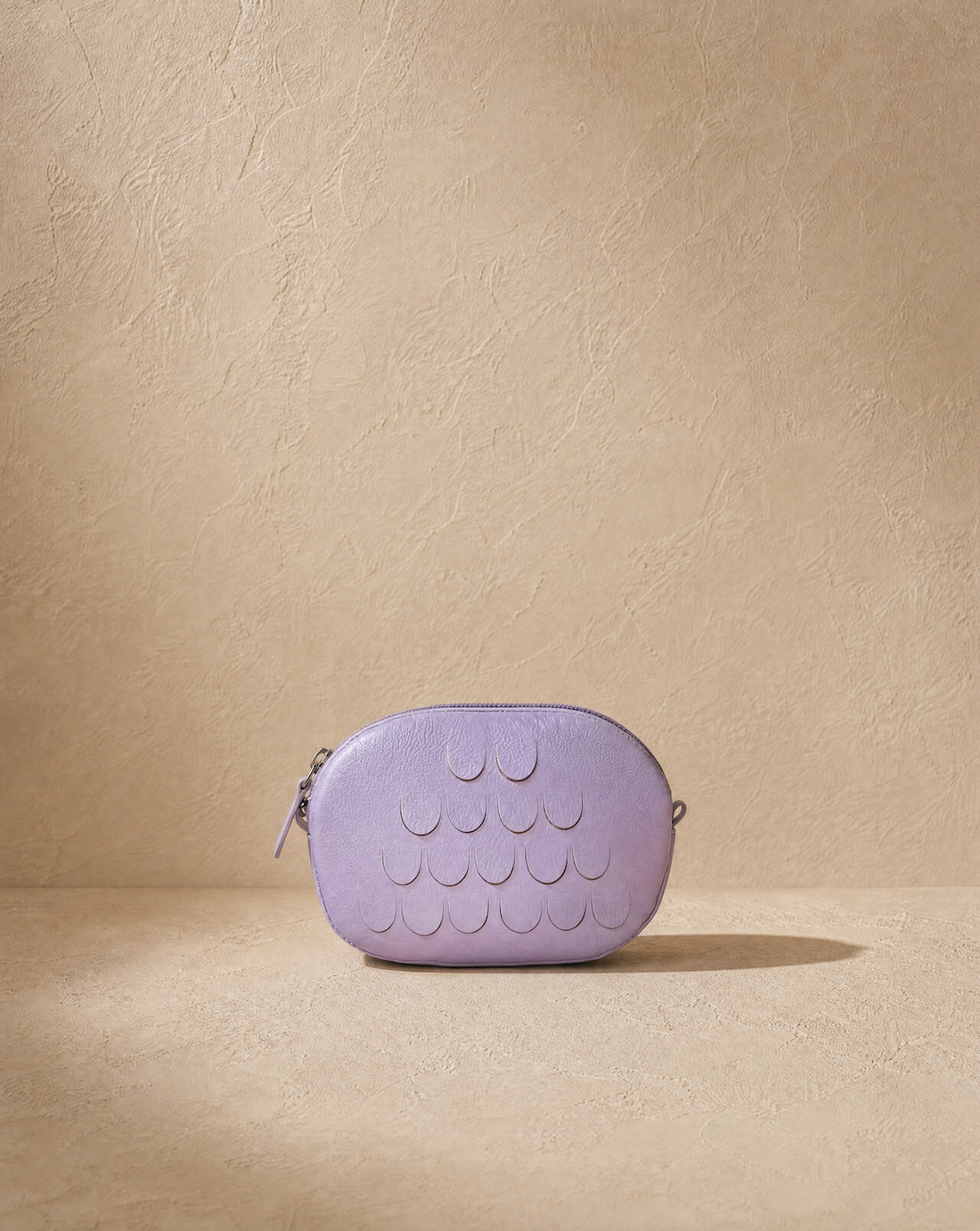 Oval mini bag Lila - Mieke Dierckx