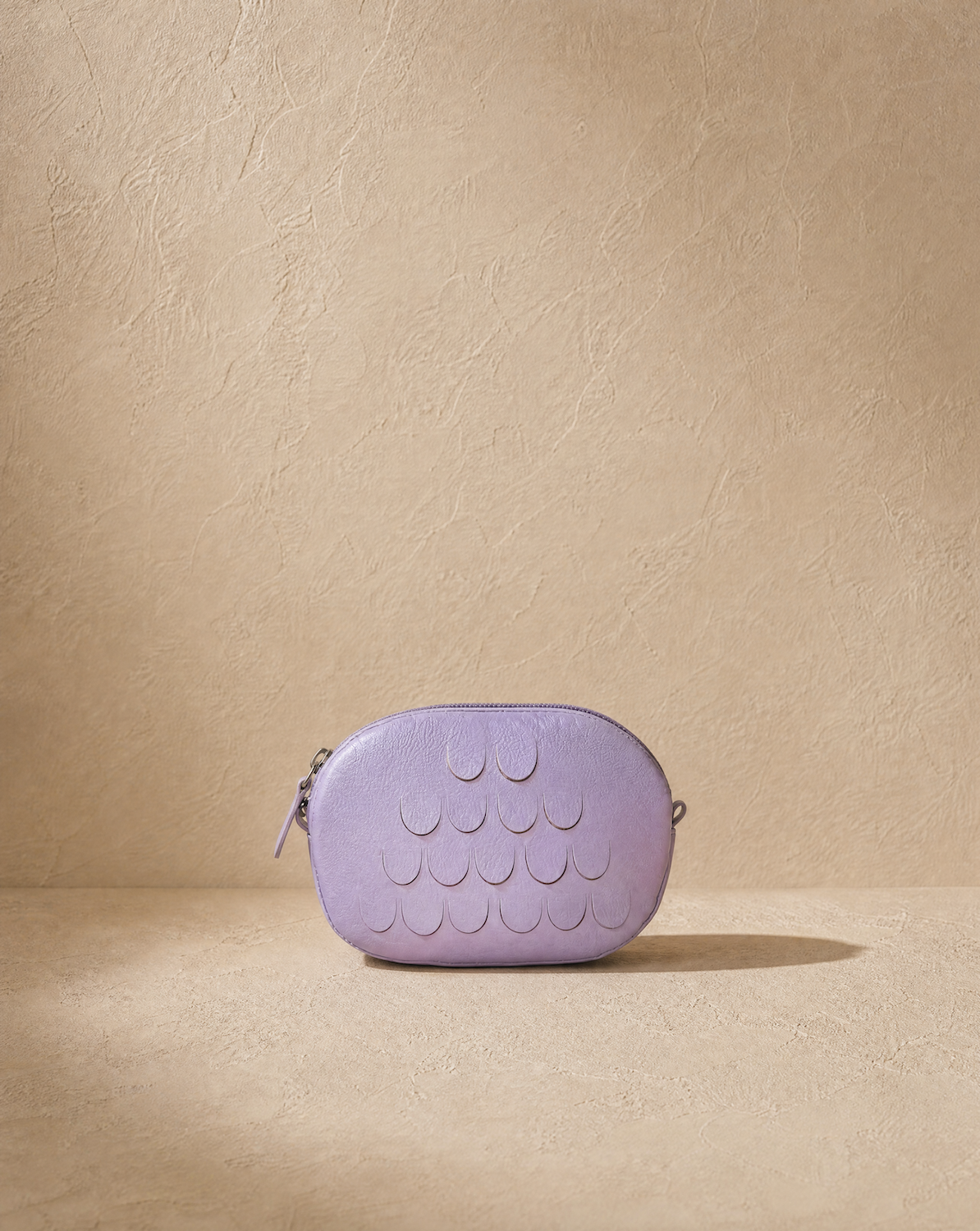 Oval mini bag Lila - Mieke Dierckx