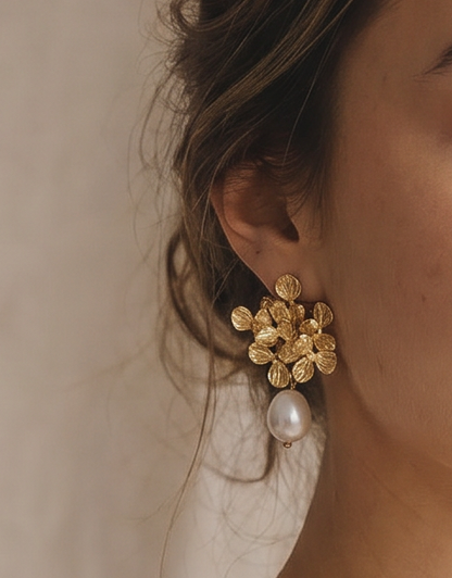 amaya pearl earrings