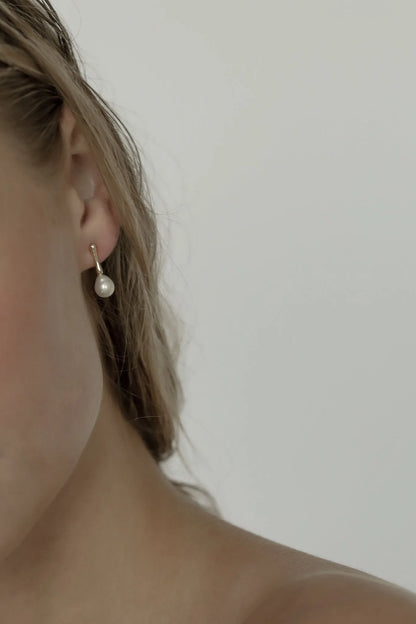 Baroque Line Drops Oorbellen