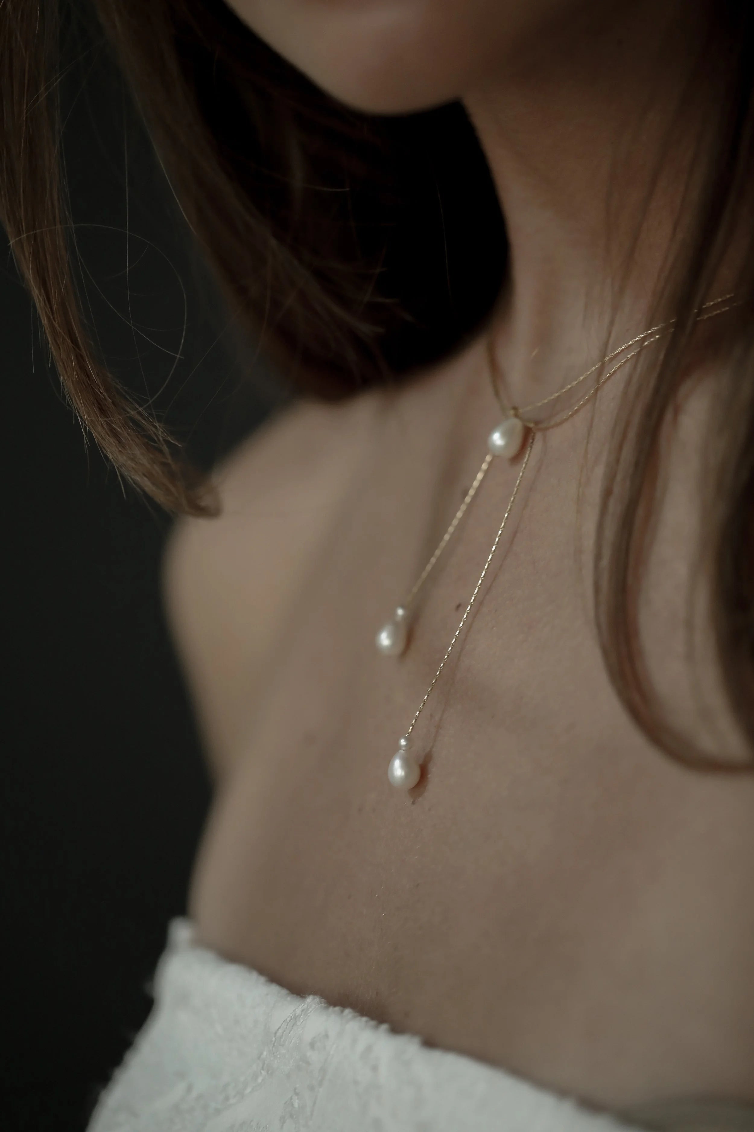 Halsketting met parels