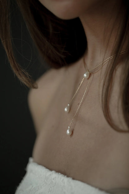 Halsketting met parels