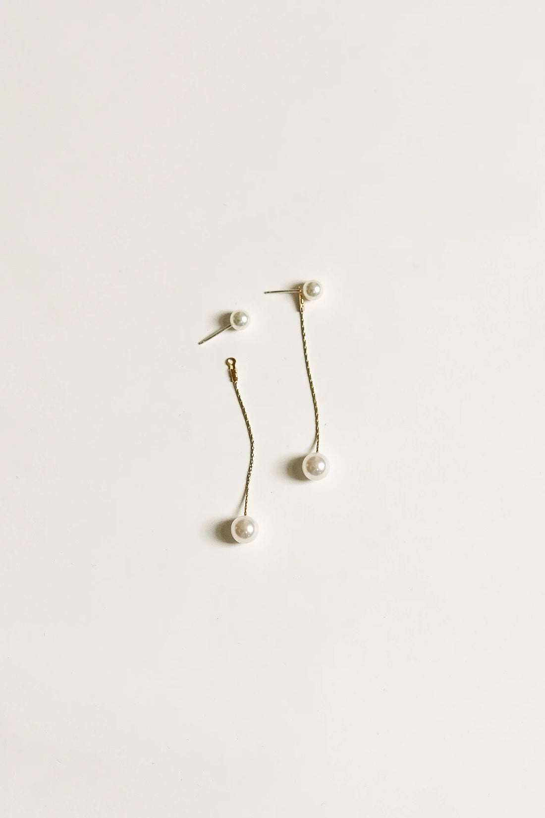 Minimal Pearl oorbellen