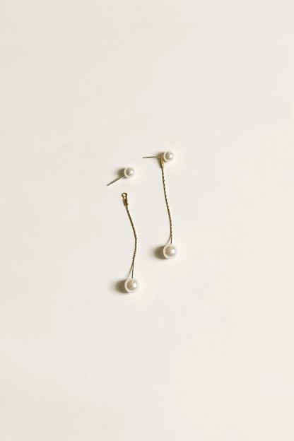 Minimal Pearl oorbellen