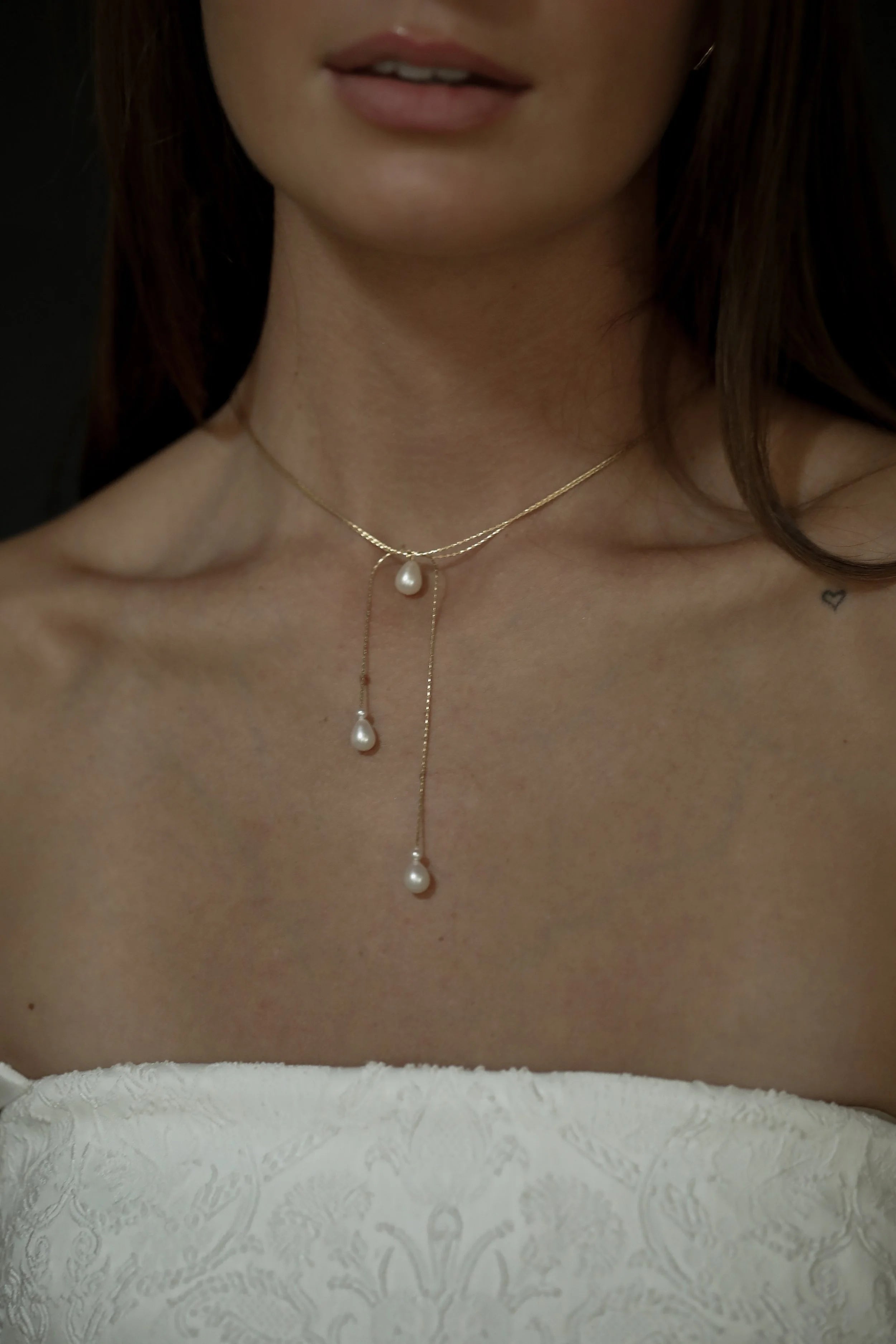 Halsketting met parels