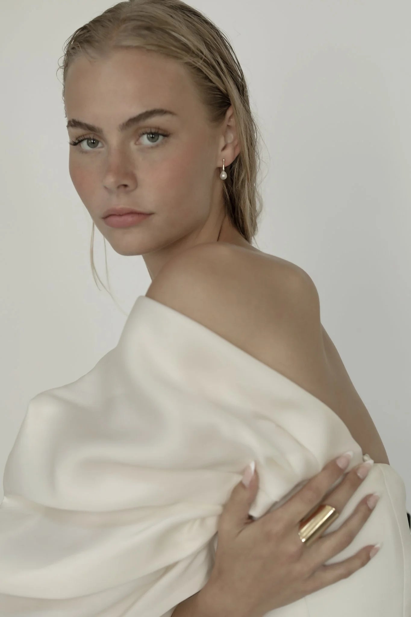 Baroque Line Drops Oorbellen