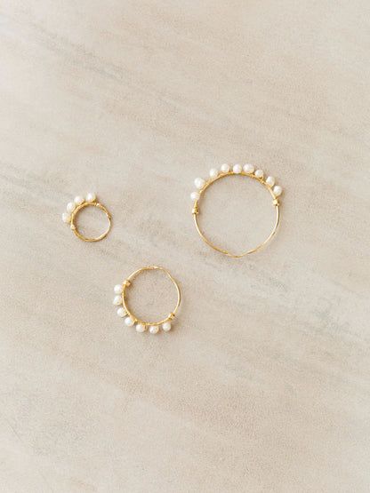 Eddy Hoop earring medium