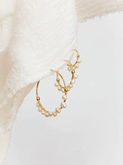 Eddy Hoop earring medium